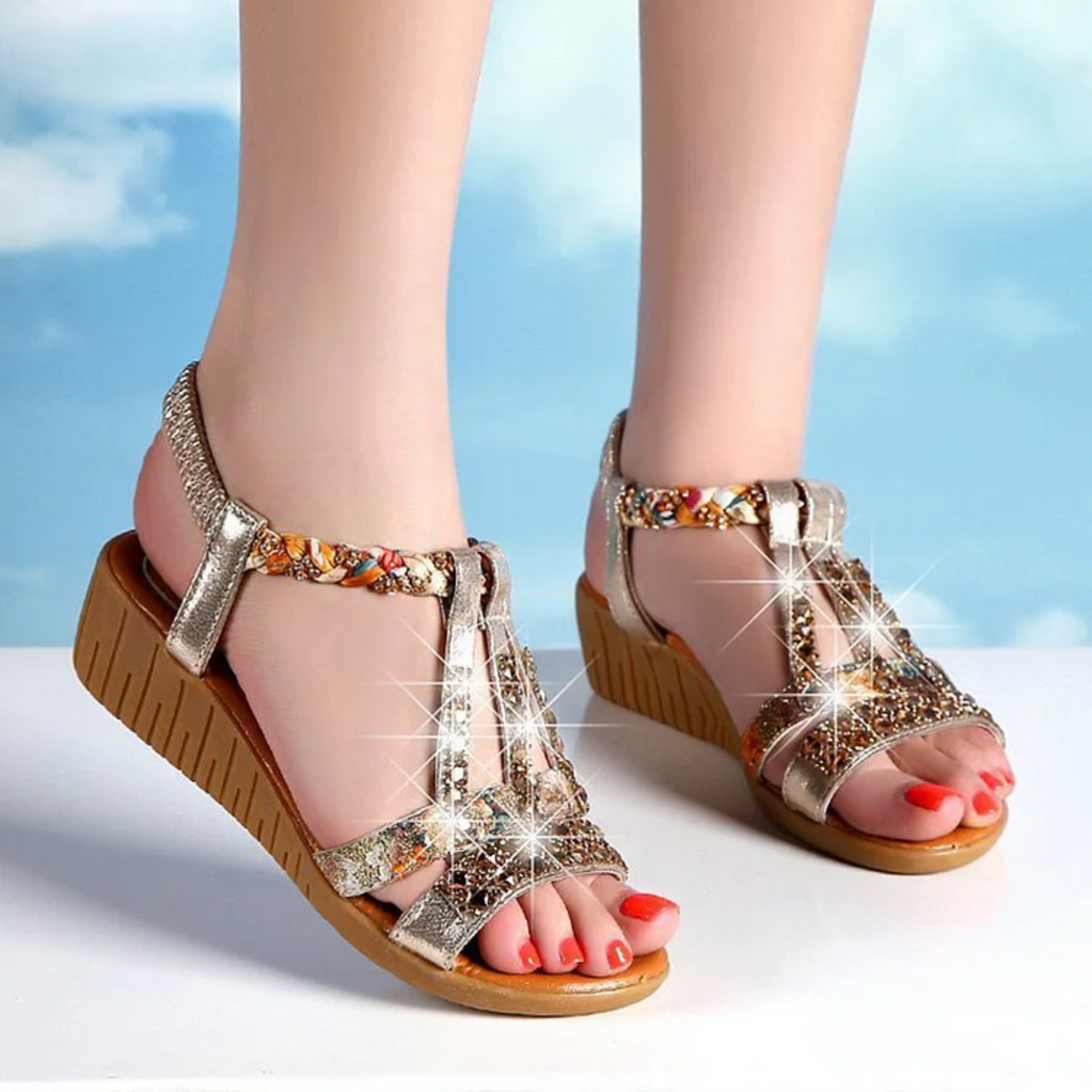 Breathable and cool orthopedic Sandals