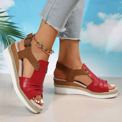 Bohemian Wedge Sandals