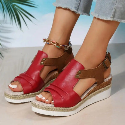 Bohemian Wedge Sandals