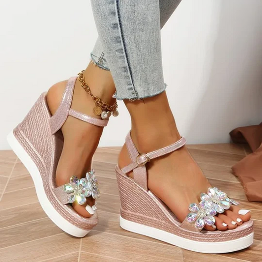 Ankle Strap Wedge Sandals